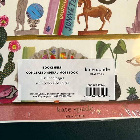 Brand new Kate Spade “Stack of Classics” journal and tote bag artsy gift set - Picture 6 of 8